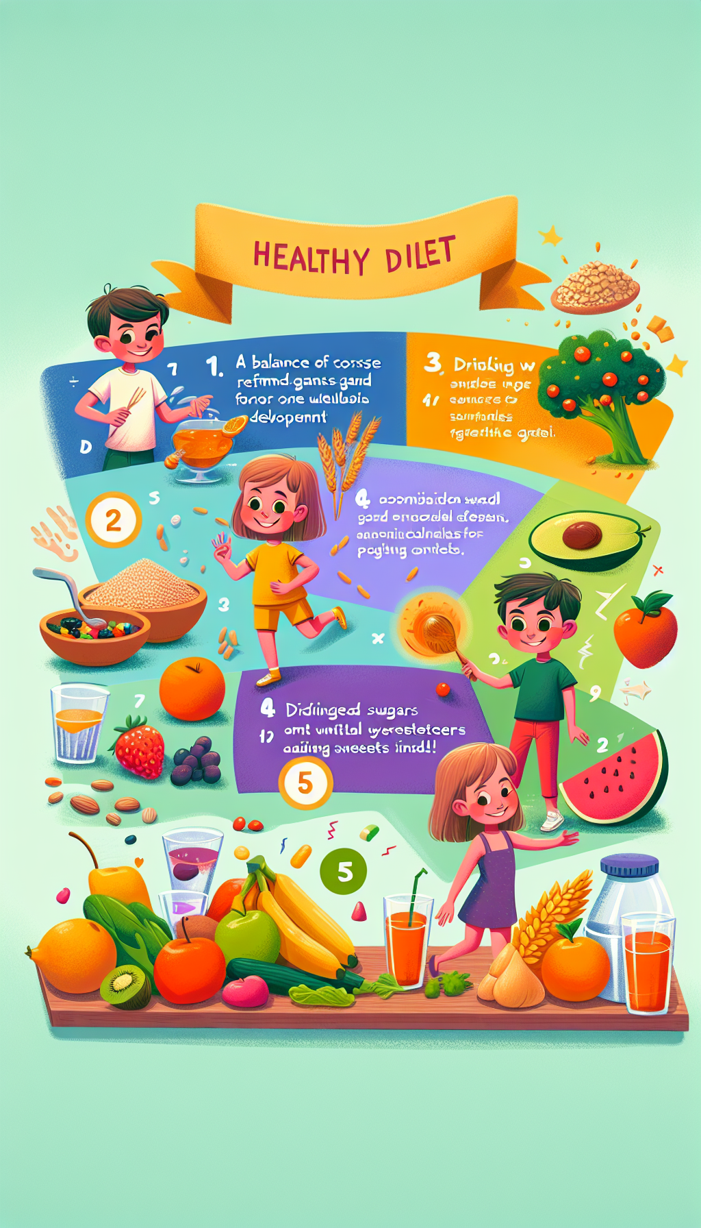 这样吃，孩子身体倍儿棒！儿童健康饮食的5个关键