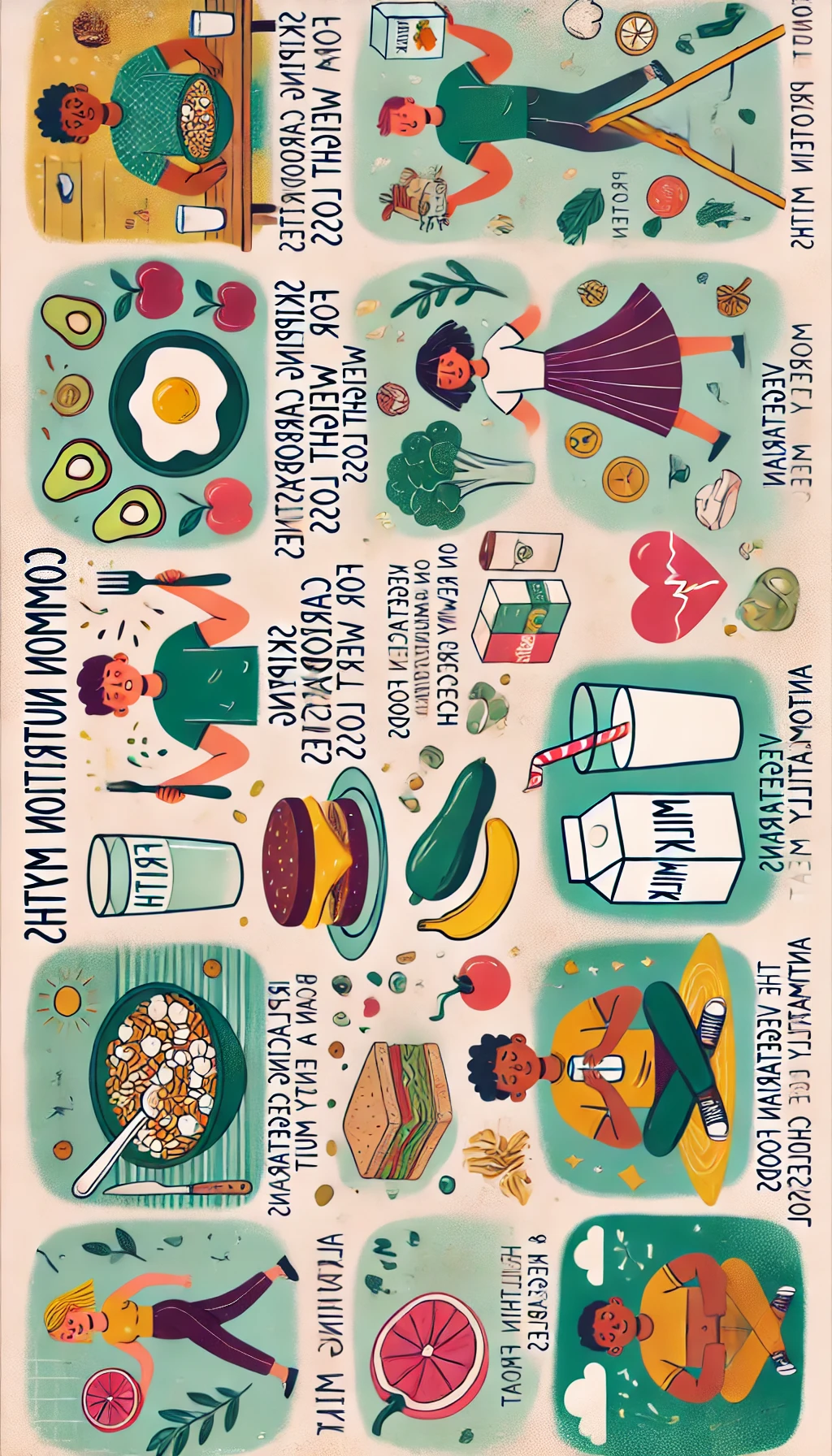 这些营养误区你中了几条？科学饮食指南来了！